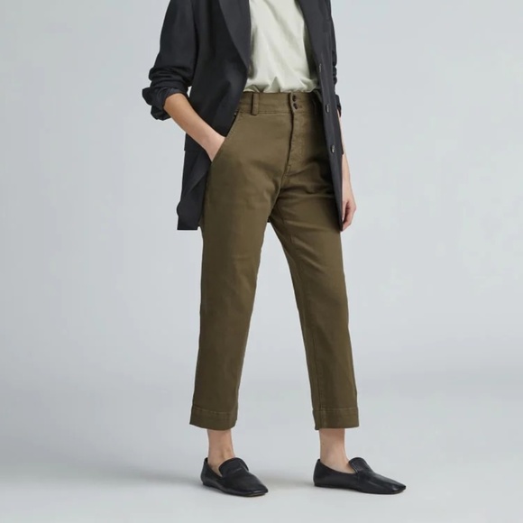 NWT Everlane ORGANIC STRAIGHT LEG PANT - Picture 1 of 2
